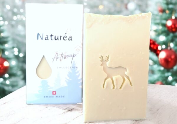 Savon Renne d'Hiver, Gamme Artisoap -Collection d'hiver Naturéa 2024