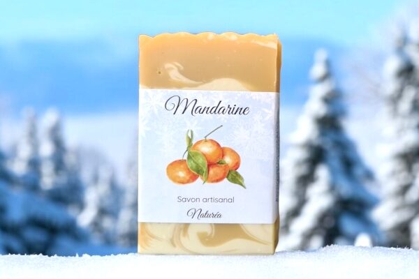 Savon Mandarine - Collection d'Hiver de Naturéa 2024