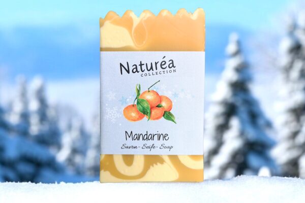 Savon Mandarine - Collection d'Hiver de Naturéa